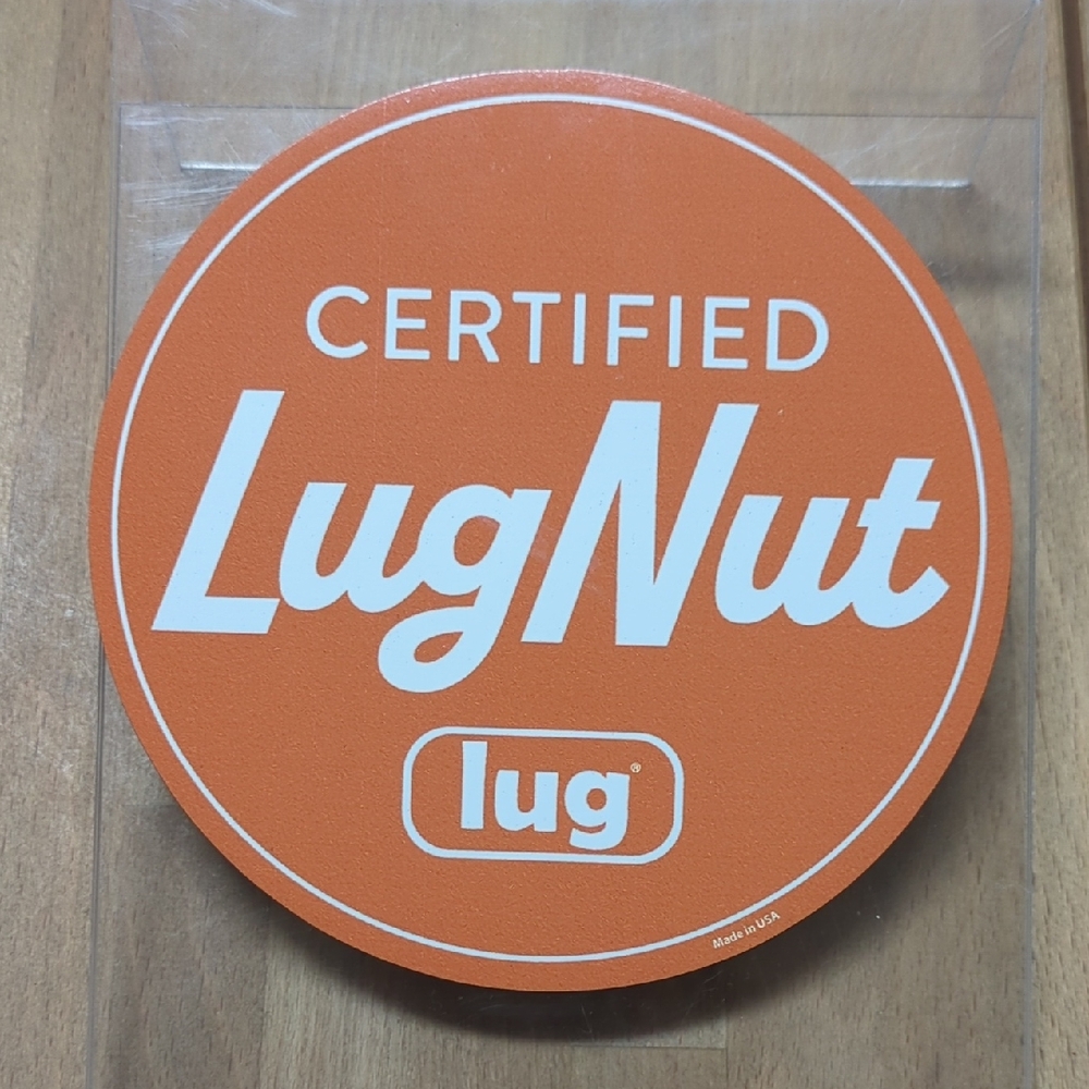 Lug Orange Certified LugNut Magnet NEW